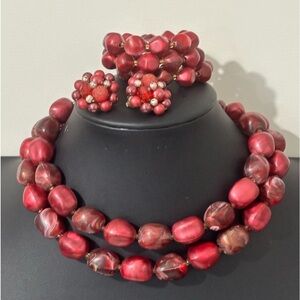 Vintage Japan 3 of jewelry set